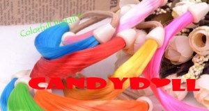 colorfull pigtail candydoll